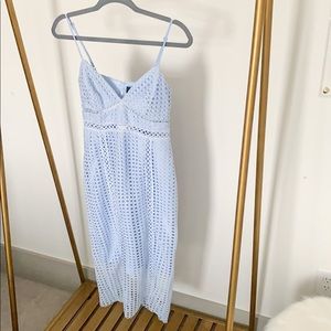 Bardot Circle Lace Dress